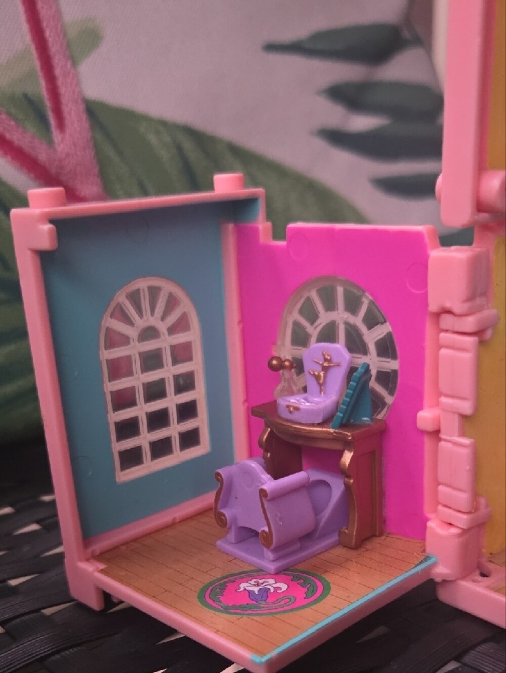 🛌 Vintage 1999 Polly Pocket: "Dream Builders" Bedroom Module 💤 - Picture 3 of 10